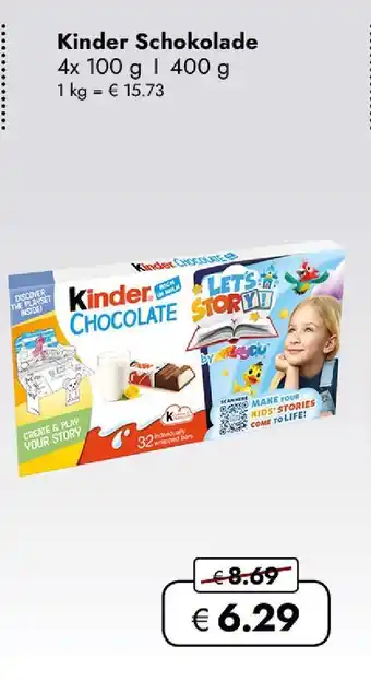Travel Free Kinder schokolade Angebot