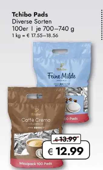 Travel Free Tchibo pads Angebot