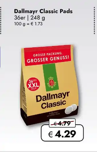 Travel Free Dallmayr classic pads Angebot