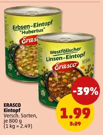 PENNY Erasco eintopf Angebot