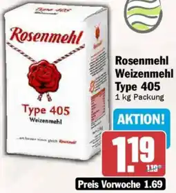 AEZ Rosenmehl Weizenmehl Type 405 Angebot