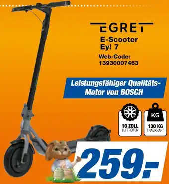 expert Techno Land EGRET E-Scooter Ey! 7 Angebot