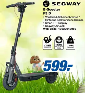 expert Techno Land SEGWAY E-Scooter F3 D Angebot