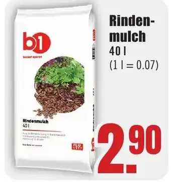 B1 Discount Baumarkt b1 Rindenmulch Angebot