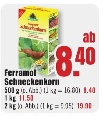 B1 Discount Baumarkt Ferramol Schneckenkorn Angebot