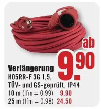 B1 Discount Baumarkt Verlängerung Angebot