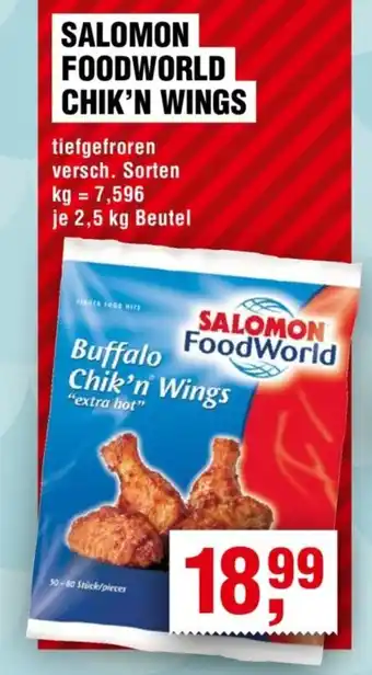 Handelshof SALOMON FOODWORLD CHIK'N WINGS Angebot