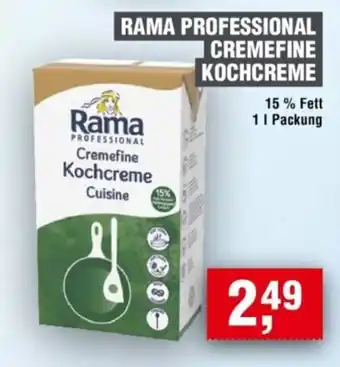 Handelshof RAMA PROFESSIONAL CREMEFINE KOCHCREME Angebot