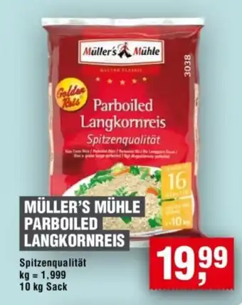 Handelshof MÜLLER'S MÜHLE PARBOILED LANGKORNREIS Angebot