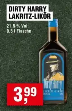 Handelshof DIRTY HARRY LAKRITZ-LIKÖR Angebot
