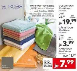 porta ROSS UNI-FROTTIER-SERIE ,,VITA" DUSCHTUCH 70x140 cm Angebot