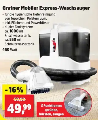 Thomas Philipps Grafner Mobiler Express-Waschsauger Angebot