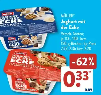 Aldi Süd MÜLLER Joghurt mit der Ecke Angebot