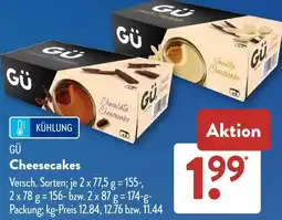 Aldi Süd GÜ Cheesecake Angebot