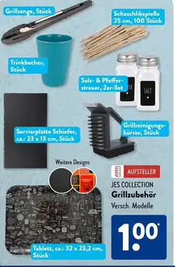 Aldi Süd JES COLLECTION Grillzubehör Angebot