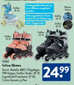 Aldi Süd CRANE Inline-Skates Angebot