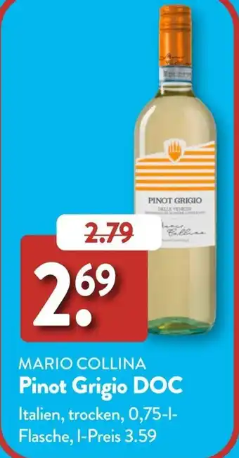 Aldi Süd MARIO COLLINA Pinot Grigio DOC Angebot