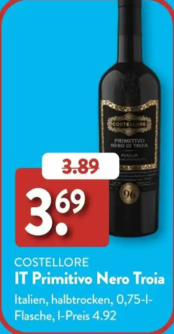Aldi Süd COSTELLORE IT Primitivo Nero Troia Angebot
