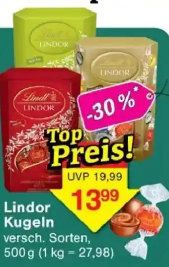 Jawoll Lindor Kugeln Angebot