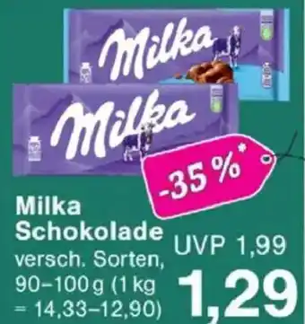 Jawoll Milka Schokolade Angebot