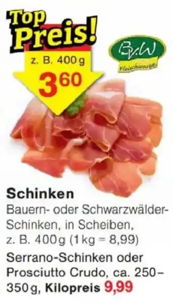 Jawoll Schinken Angebot
