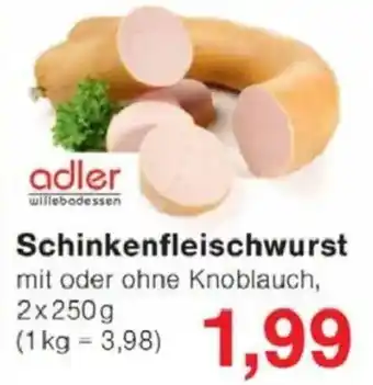 Jawoll adler Schinkenfleischwurst Angebot