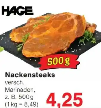 Jawoll HAGE Nackensteaks Angebot