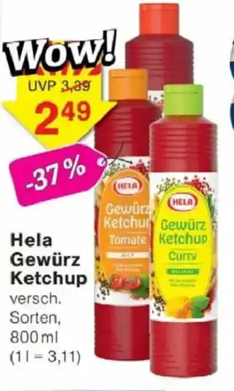 Jawoll Hela Gewürz Ketchup Angebot