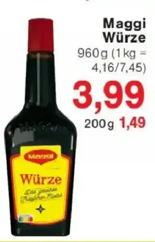 Jawoll Maggi Würze Angebot