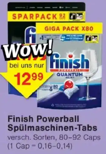 Jawoll Finish Powerball Spülmaschinen-Tabs Angebot