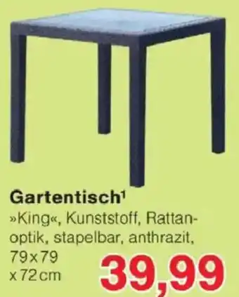 Jawoll Gartentisch Angebot