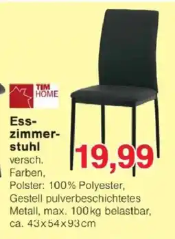 Jawoll TIM HOME Esszimmer stuhl Angebot