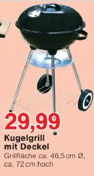 Jawoll Kugelgrill mit Deckel Angebot