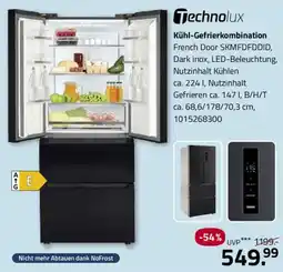 ROLLER Technolux Kühl-Gefrierkombination Angebot