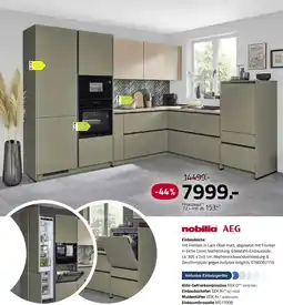 ROLLER Nobilia /AEG Einbauküche Angebot