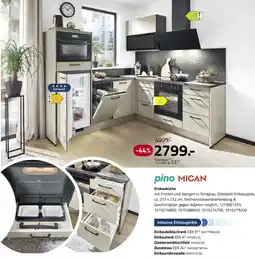 ROLLER pino MICAN Einbauküche Angebot