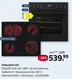 ROLLER Einbauherd-Set Angebot