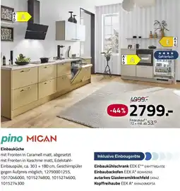 ROLLER pino MICAN Einbauküche Angebot