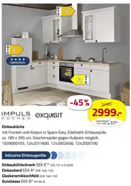 ROLLER IMPULS KUCHEN Einbauküche Angebot