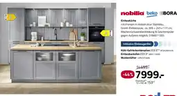 ROLLER nobilia beko BORA Einbauküche Angebot