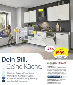 ROLLER EXPRESS KÜCHEN MICAn Einbauküche Angebot