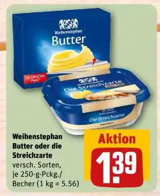 REWE WEIHENSTEPHAN Butter oder Die Streichzarte Angebot