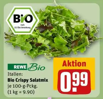REWE Bio Crispy Salatmix Angebot