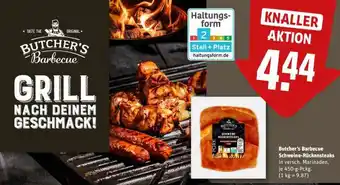 REWE Butcher’s Barbecue Schweine-Rückensteaks Angebot