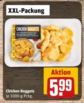 REWE Chicken- Nuggets Angebot