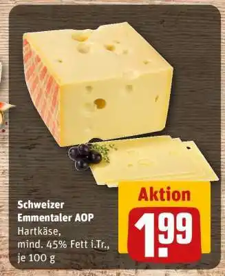 REWE Schweizer Emmentaler AOP Angebot