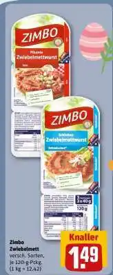 REWE Zimbo Zwiebelmett Angebot
