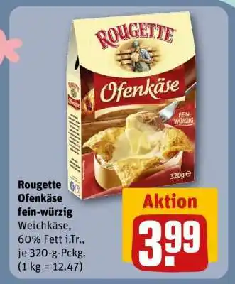 REWE Rougette Ofenkäse fein-würzig Angebot