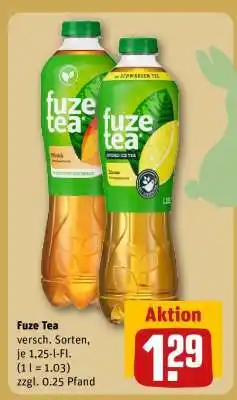 REWE Fuze Tea Angebot