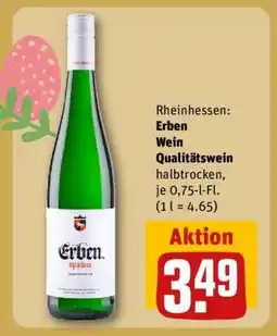 REWE Erben Wein Qualitätswein Angebot